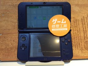 Nintendo 3DS LL(ニンテンドースリーディーエスエルエル)画面に黒い ...