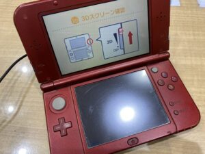 NEW3DSLL下部液晶交換前