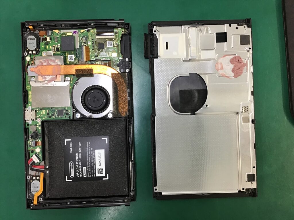 ゲーム修理工房王子店/Nintendo Switchのバッテリー交換でお越しの