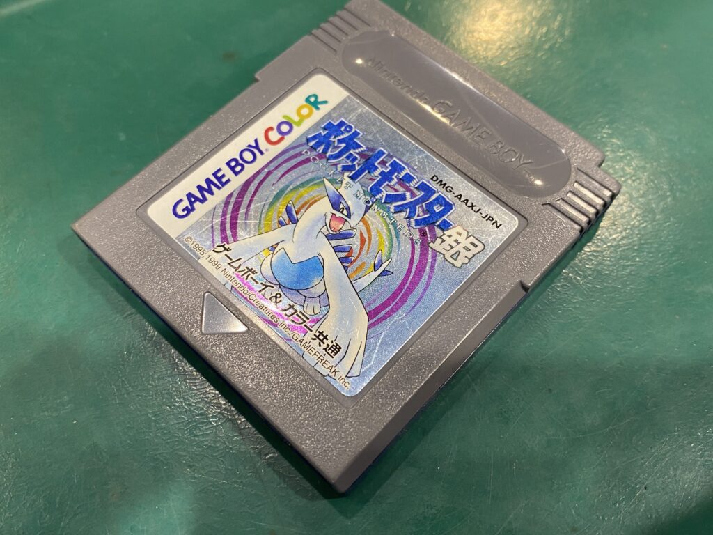 ゲームボーイカセットのポケットモンスター銀がセーブ出来ない！ゲーム