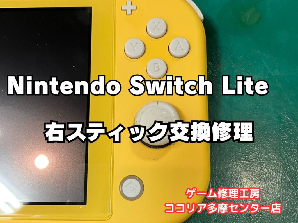 Nintendo Switch Lite（ニンテンドースイッチライト）の右スティック